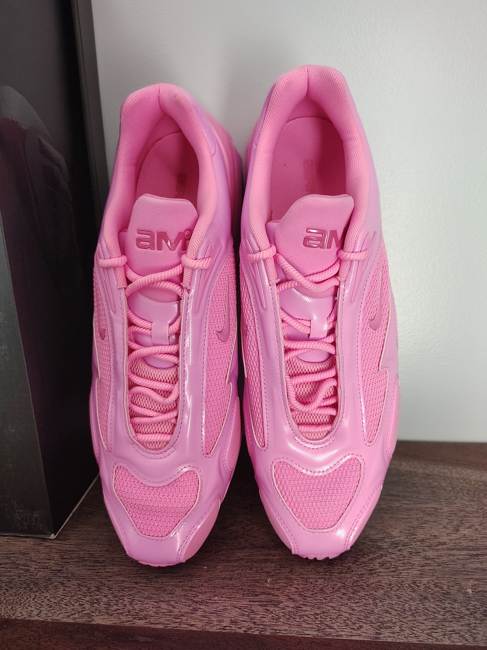 Nike Air Max Muse Women's Pink Monochrome Mesh & Patent Sneakers